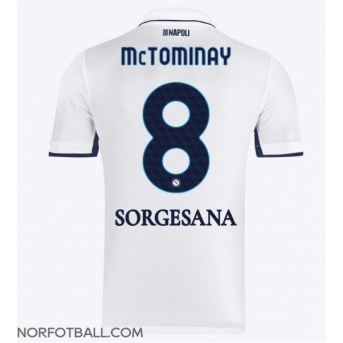 Billige Fotballdrakt SSC Napoli Scott McTominay #8 Replika Bortedrakt 2024-25 Kortermet